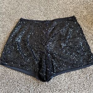 Women’s black sequin shirts, SHEIN curve 3xl, worn once